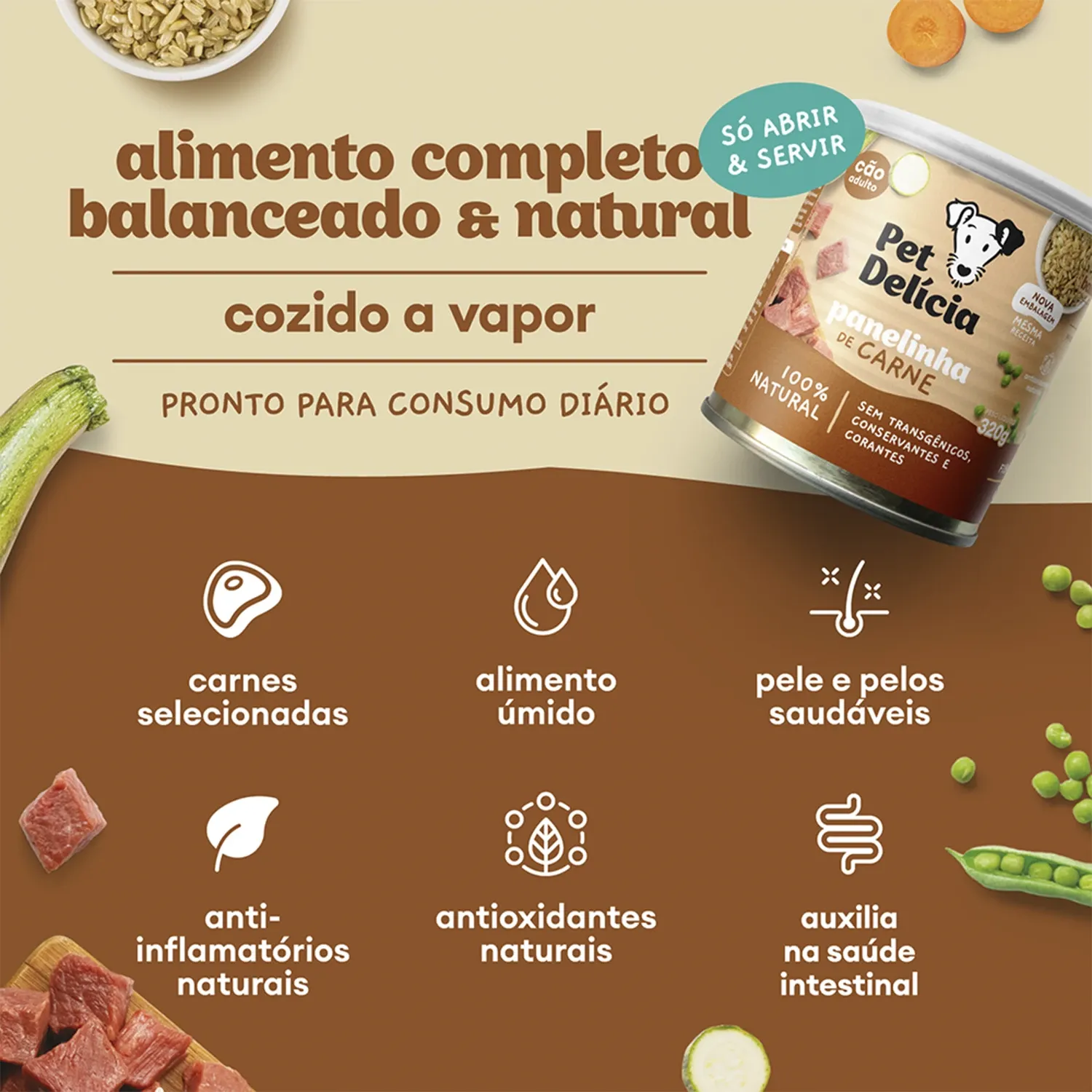 Alimento completo e Balanceado